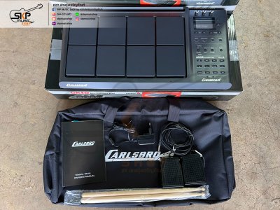แพดกลองไฟฟ้า พร้อมอุปกรณ์เสริมครบชุด  กลองไฟฟ้า Carlsbro OKTO-A Percussion Pad สินค้าใหม่แท้ รับประกันศูนย์ไทย 1 ปี