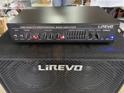 หัวแอมป์เบสและลำโพง Lirevo Bass Amplifier BH300 300 วัตต์ + Cabinet B410 ลำโพง 10 นิ้ว x 4 , ทวีตเตอร์ 3 นิ้ว , 8 EQ , DI Out XLR แถมสายลำโพง 1 เส้น เหมาะสำหรับเล่นบนเวที