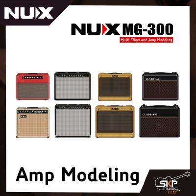 มัลติเอฟเฟคกีต้าร์ไฟฟ้า NUX MG-30 Multi Effect , Amp Modeling , Samples IR , USB Recording สินค้าใหม่แท้ รับประกัน 1 ปี  แถมอเด็ปเตอร์ , Foot Switch , คู่มือ