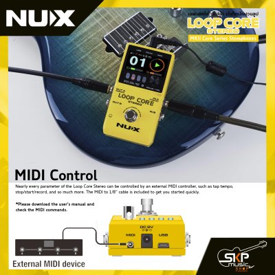 NUX Loop Core Stereo MKII Core Series Stompboxes