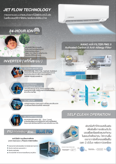 แอร์มิตซูบิชิ เฮฟวี่ ดิวตี้ Heavy Duty ติดผนัง HOSHI Series Inverter รุ่น SRK18YYP2 ขนาด 18,600 BTU แอร์มิตซูบิชิ เฮฟวี่ ดิวตี้ Heavy Duty ติดผนัง HOSHI Series Inverter รุ่น SRK18YYP2 ขนาด 18,600 BTU