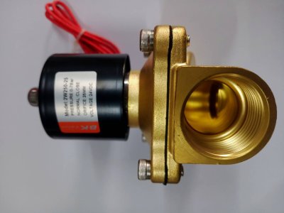 Solenoid Valve โซลินอยด์วาล์ว 2W250-25, 24VDC แบรนด์ BK Valve
