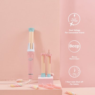 Mira Miracle X3 AirSmooth Automatic Hair Curler Rainbow Collection (LIMITED EDITION) มิรา เครื่องม้วนผม รุ่นโปร 3 แกน