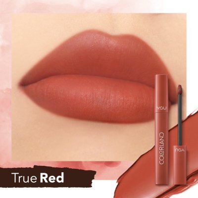 Y.O.U Colorland Powder Mousse Lip Stain วาย โอ ยู ลิปสติก เนื้อมูส บางเบา ไม่หนักปาก ติดทนตลอดวัน