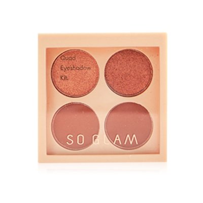 So Glam Quad Eyeshadow Kit โซ แกลม พาเลทอายแชโดว์ ขนาดพกพา