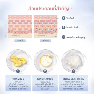 Y.O.U The Radiance White Advanced Day Cream วาย โอ ยู ครีมบำรุงผิวหน้า สำหรับกลางวัน ผิวกระจ่างใส พร้อมกันแดด
