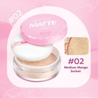 ฺBarenbliss Soul-Matte Loose Powder แป้งฝุ่นเนื้อบางเบา หอมกลิ่นซากุระ 6.8กรัม