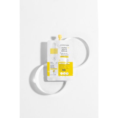 LovePotion Super White Serum (แบบซอง 5ml) เลิฟโพชั่น ซูเปอร์ไวท์ เซรั่ม เซรั่มบำรุงผิวหน้า