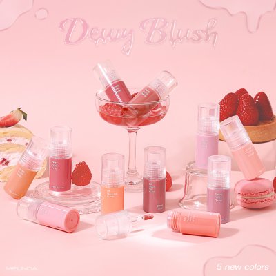 Meilinda Dewy Blush เมลินดา ดิวอี้ บลัช ลิควิดบลัช เนื้อบางเบา