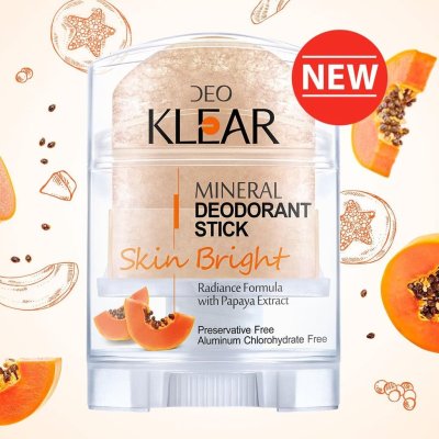  Deoklear ดีโอเคลียร์ Mineral Deodorant Stick (70g) มิเนอรัล ดีโอโดแรนท์ โรลออน สารส้ม