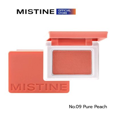 (ใช้โค้ดเหลือ 129.-) Mistine Swatch Me Blusher มิสทีน บลัชออน เนื้อเนียน เกลี่ยง่าย 10 โทนสี สีติดชัด