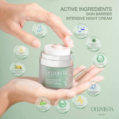 Dermista Skin Barrier Intensive Night Cream (30g) เดอมิสต้า ไนท์ครีมซ่อมแซมผิว