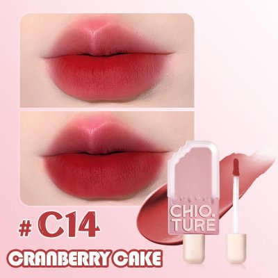 Chioture Ice Cream Lip Glaze ชิวทรู ลิปไอติมเนื้อแมตต์ เนื้อเนียน นุ่มติดทน
