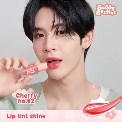 Buddy Besties Buddy Besties Lip Tint Shine (5ml) บัดดี้ เบสตี้ ลิปทินท์เนื้อเยลลี่