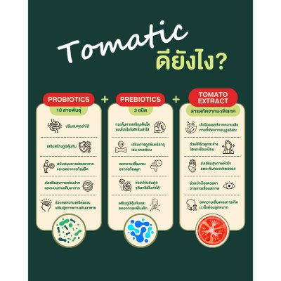 Tomatic Tomaticplus โทเมติกพลัส (14 Sachets X 3g)