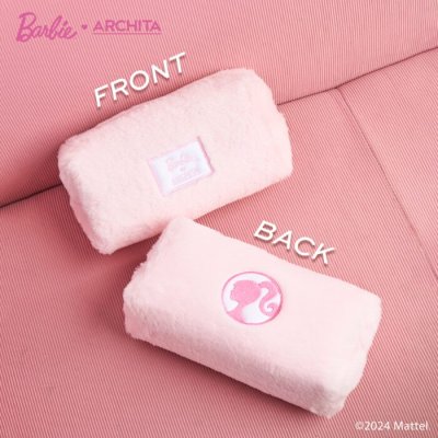 Archita Barbie Brush Set อาชิตา เซ็ตแปรงแต่งหน้า 6 ด้าม 8 หัวต่อชุด มาพร้อมกับกระเป๋าแปรงขนสีชมพู