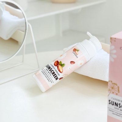Candice brigh sunscreen (250ml) แคนดิส ไบร์สกรีน กันแดดสำหรับผิวกาย