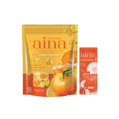 Aina Somsap (100g) น้ำชงคุมหิวอัยน่า ส้มสับ
