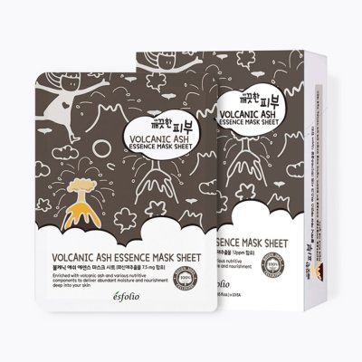 Esfolio Pure Skin Essence Mask Sheet (25ml) เอสโฟลิโอ แผ่นมาส์กหน้า