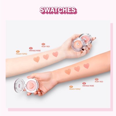 Barenbliss Spark-Tacular Party Blush บลัชไมโครสมูท เกลี่ยง่ายเป็นธรรมชาติ ติดทนตลอดวัน