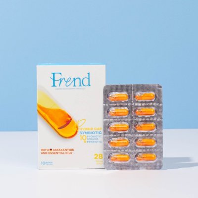 Frend Hybrid Cap Synbiotic 10 Probiotic Strains + Prebiotic เฟรนด์ โพรไบโอติก
