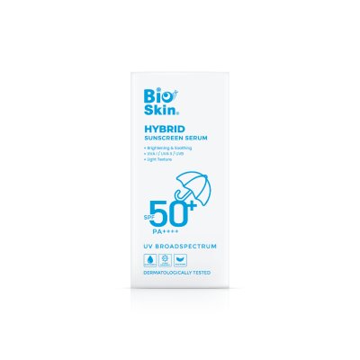 Bioskin Hybrid Sunscreen Serum SPF 50+ PA++++ (50g) ไฮบริด ซันสกรีน เซรั่ม เอสพีเอฟ 50+ พีเอ++++