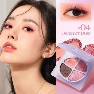 Barenbliss Dream Chaser Quad Eyeshadow Palette ดรีม เชสเซอร์ ควอด อายแชโดว์ พาเลท