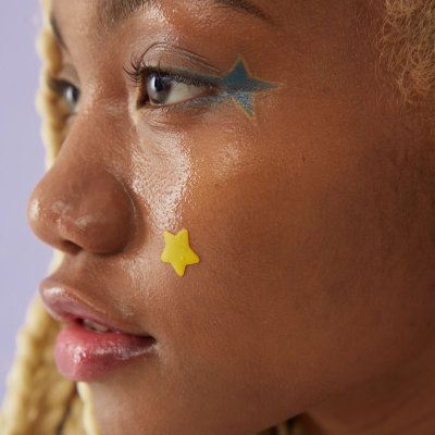 Grrrbeauty Star Catcher Grrr Hydrocolloid Acne Patches (2 แผ่น 24 ชิ้น) เกอบิวตี้ แผ่นแปะสิว ลายดาว