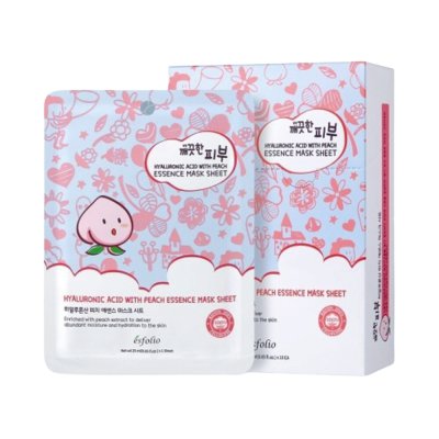 Esfolio Pure Skin Essence Mask Sheet (25ml) เอสโฟลิโอ แผ่นมาส์กหน้า