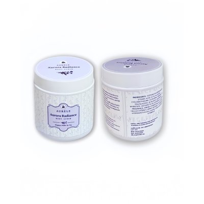 AURÈLE Aurora Radiance Body Scrub (250g) สครับเกลือฟองนม ออเรล