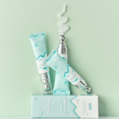 Luna Jelly Eye Care (10g) แบบหลอด ครีมทาใต้ตาลูน่า