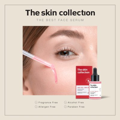 The Skin Collection Serum AHA10% + BHA2% (30ml) เซรั่มช่วยผลัดเซลล์ผิว แก้ปัญหาสิวอุดตัน