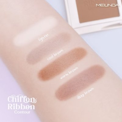 Meilinda Chiffon Ribbon (3.5g) บรอนเซอร์ & เฉดดิ้ง
