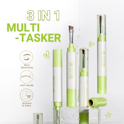 Dazzle Me Brow-Buddy 3 in 1 Eyebrow แดซเซิล มี 3 in 1 เนรมิตคิ้วและดวงตาให้สวยเพอร์เฟค