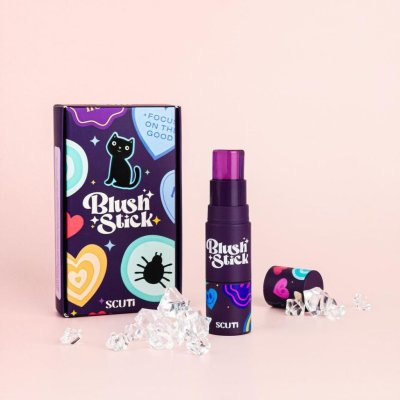 Scuti Black Cat Blush Stick (6g) สคูตี้ แบล็ค แคท บลัช สติ๊ก