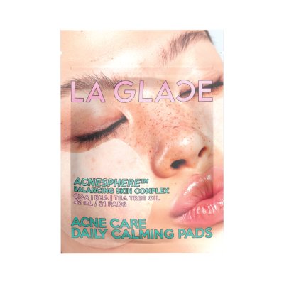 La Glace Pads Travel Size (1 ซองมี 21 แผ่น) ลากลาส โทนเนอร์แพด แบบพกพา
