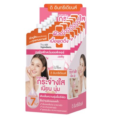 The Ingredients Rose Glow Moisturizer Booster Gel (10g) ดิ อินกรีเดียนส์ โรส โกลว์