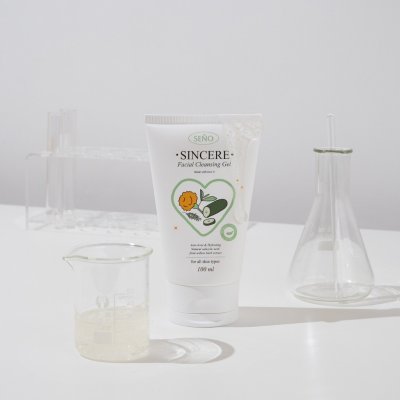 Seño Sincere Facial Cleansing Gel (100ml) ซินญอ ซินเซีย เฟเชียล คลีนซิ่ง เจล