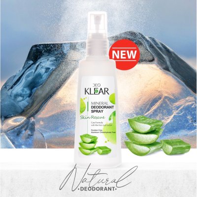 Deoklear Deodorant Spray (100 ml) ดีโอเคลียร์ สเปรย์สารส้มน้ำ ปกป้องกลิ่นกาย อย่างแห้งสบาย