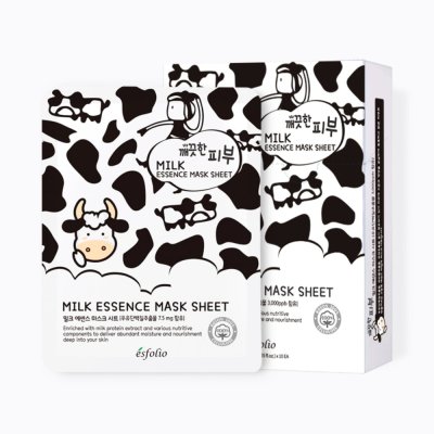 Esfolio Pure Skin Essence Mask Sheet (25ml) เอสโฟลิโอ แผ่นมาส์กหน้า