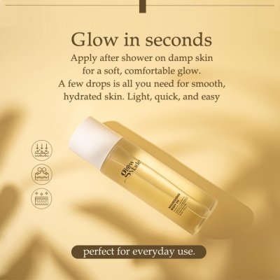 Glowmade Nourishing Body Oil (120ML) โกลว์เมด นูริชชิ่ง บอดี้ออยล์