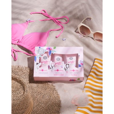 Ri en Underarm Care White Secret Collection Set (1 กล่อง มี 3 ชิ้น) ริ เอ็น ผลิตภัณฑ์ดูแลผิวใต้วงแขน