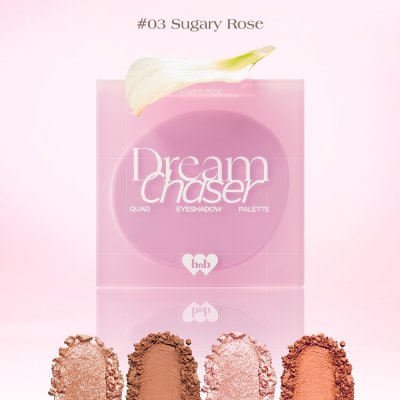 Barenbliss Dream Chaser Quad Eyeshadow Palette ดรีม เชสเซอร์ ควอด อายแชโดว์ พาเลท