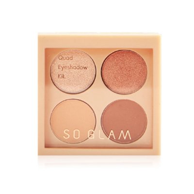 So Glam Quad Eyeshadow Kit โซ แกลม พาเลทอายแชโดว์ ขนาดพกพา