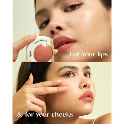 Sóllie Sunny Side Up Lip and Cheek Cream SPF15 โซลลี่ ลิปและบรัชออน ทิ้นท์ เนื้อครีม ติดทนนาน