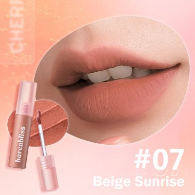 Barenbliss Cherry Makes Cheerful Lip Velvet ลิปเนื้อกำมะหยี่ เนียนนุ่ม สีชัดติดทน