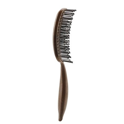 Yao Hairbrush Moving Square Brush (Wooden Texture) เย่า แปรงหวีผม แก้ผมพันกัน เหมาะสำหรับคนที่ผมยาว