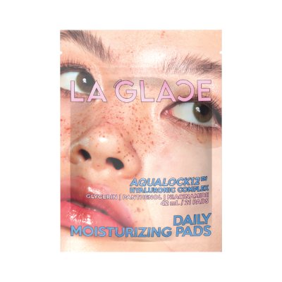 La Glace Pads Travel Size (1 ซองมี 21 แผ่น) ลากลาส โทนเนอร์แพด แบบพกพา