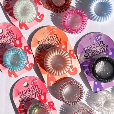 Sugar Sunday Hair Ties - Origin Collection ชูก้าซันเดย์ ยางมัดผม รุ่นออริจิน ผมบาง-หนา