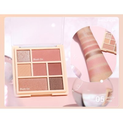 Meilinda Color Code Blush&Eye Palette เมลินดา พาเลทท์อายแชโดว์ พร้อมบลัชออน